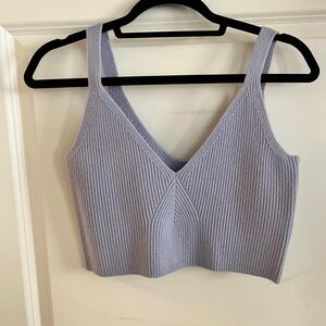 NWT lavender cashmere J. Crew tank